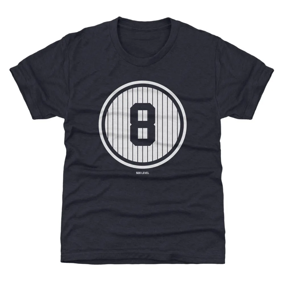 New York Legend Number 8 WHT sold by 500 Level