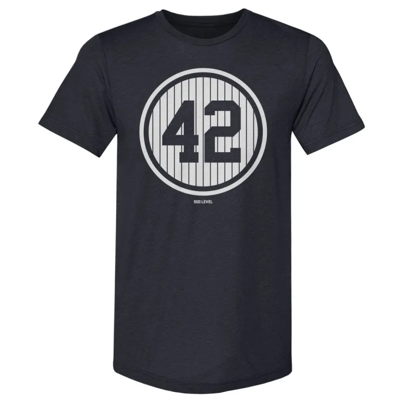 New York Legend Number 42 WHT sold by 500 Level