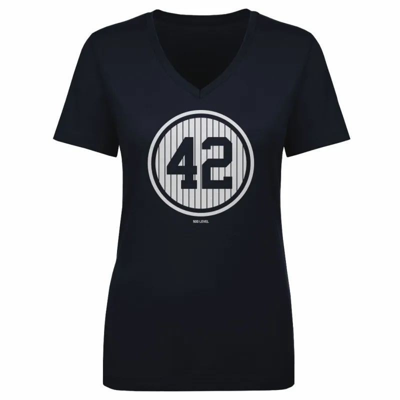 New York Legend Number 42 WHT sold by 500 Level