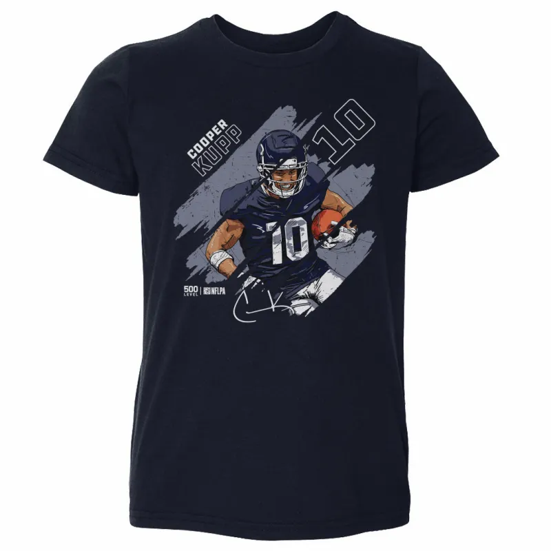 Cooper Kupp Seattle Stripes WHT sold by 500 Level