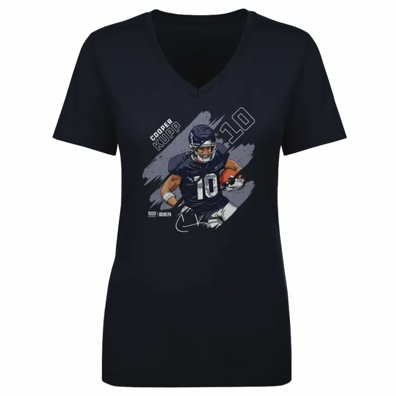 Cooper Kupp Seattle Stripes WHT sold by 500 Level