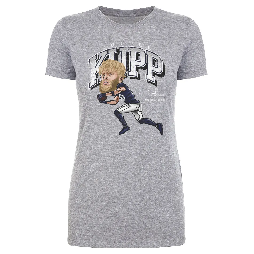 Cooper Kupp Seattle Cartoon WHT sold by 500 Level