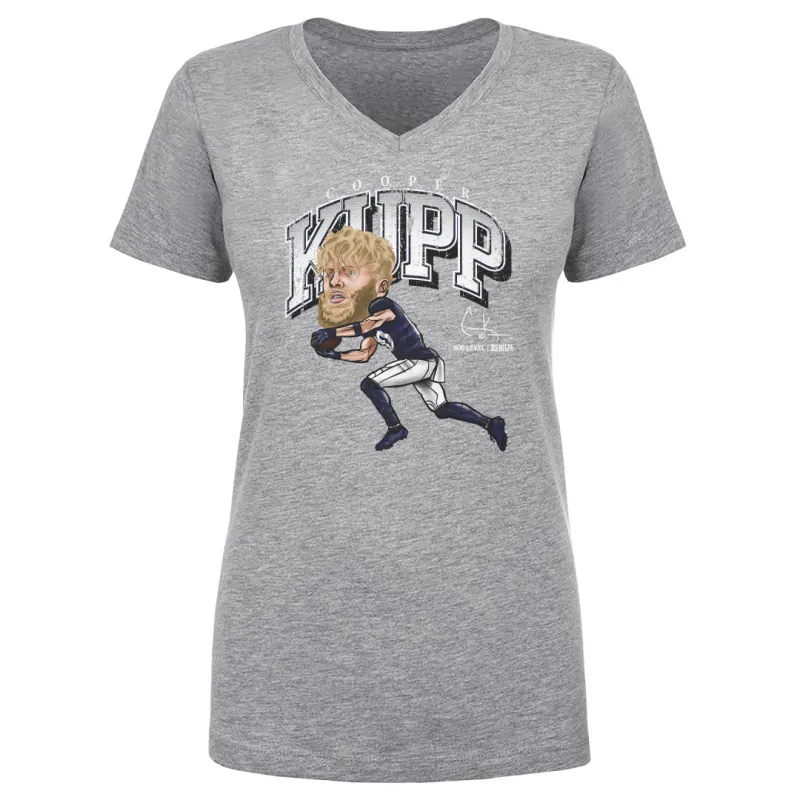 Cooper Kupp Seattle Cartoon WHT sold by 500 Level