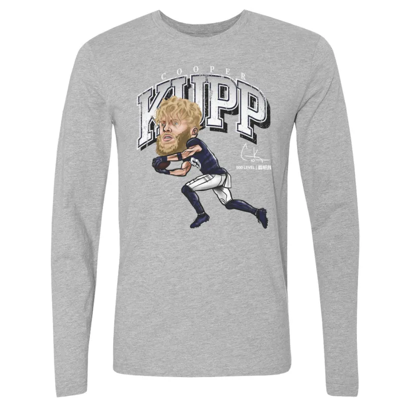 Cooper Kupp Seattle Cartoon WHT sold by 500 Level