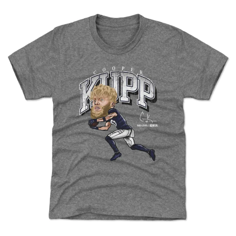 Cooper Kupp Seattle Cartoon WHT sold by 500 Level