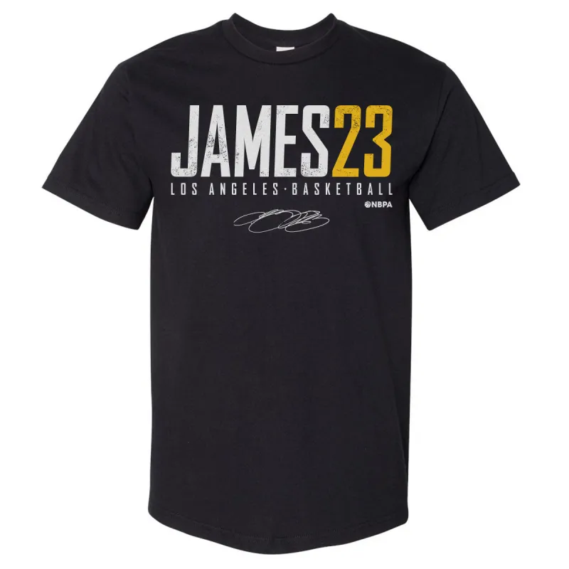 LeBron James Los Angeles James23 WHT sold by 500 Level