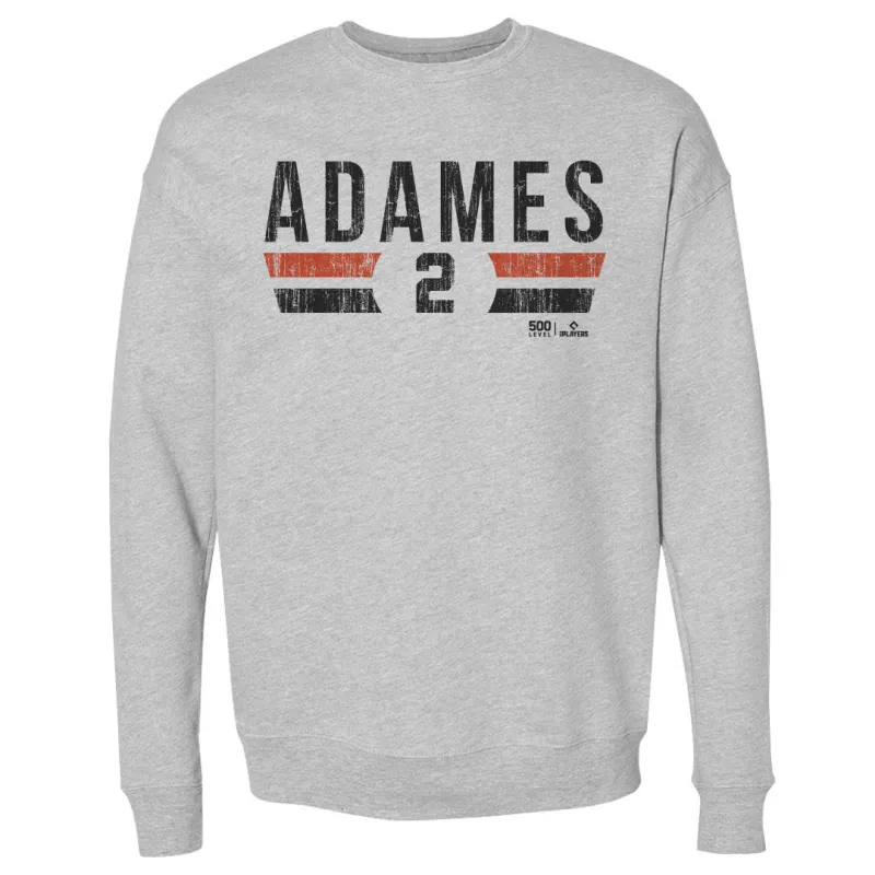 Willy Adames San Francisco Font sold by 500 Level