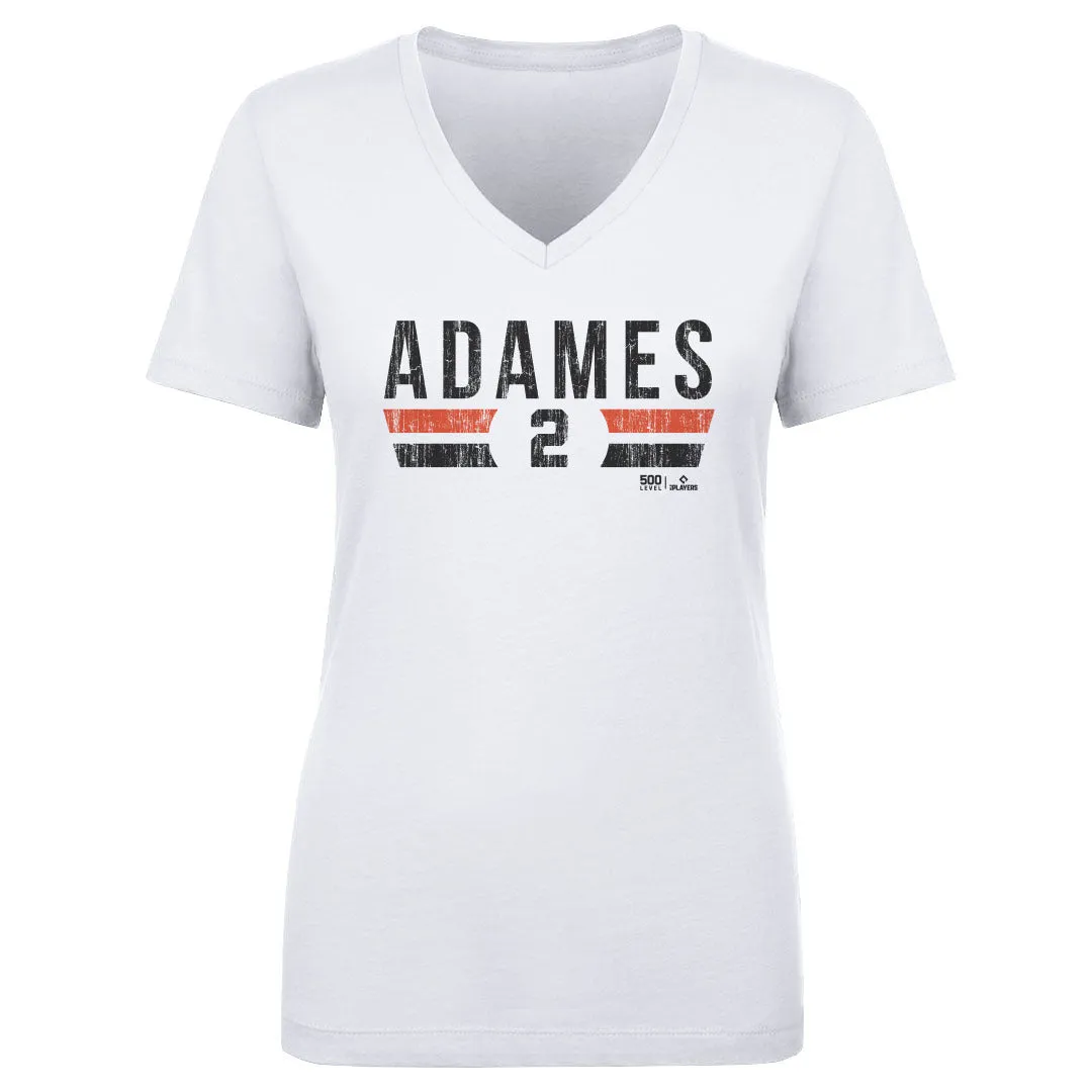 Willy Adames San Francisco Font sold by 500 Level