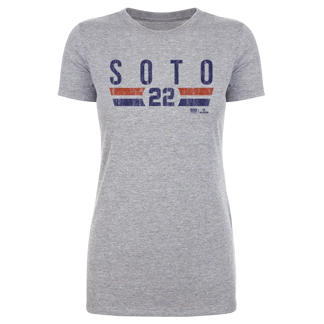 Juan Soto New York M Font sold by 500 Level