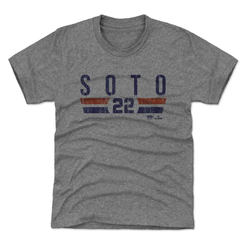 Juan Soto New York M Font sold by 500 Level