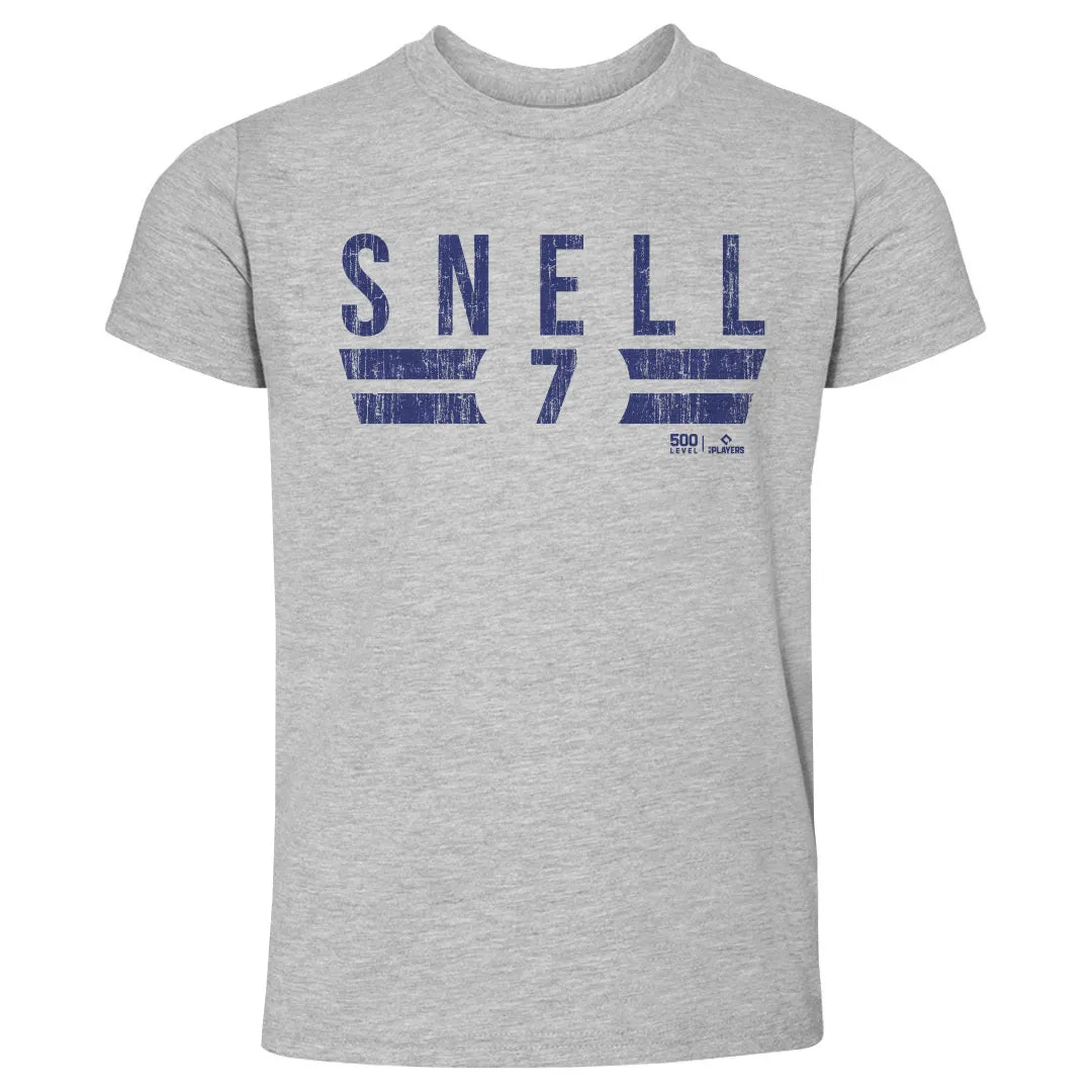 Blake Snell Los Angeles D Font sold by 500 Level