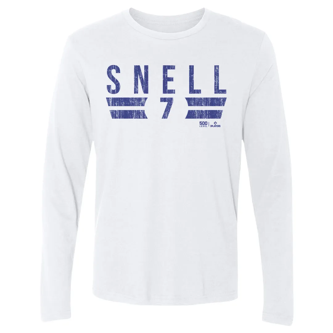 Blake Snell Los Angeles D Font sold by 500 Level