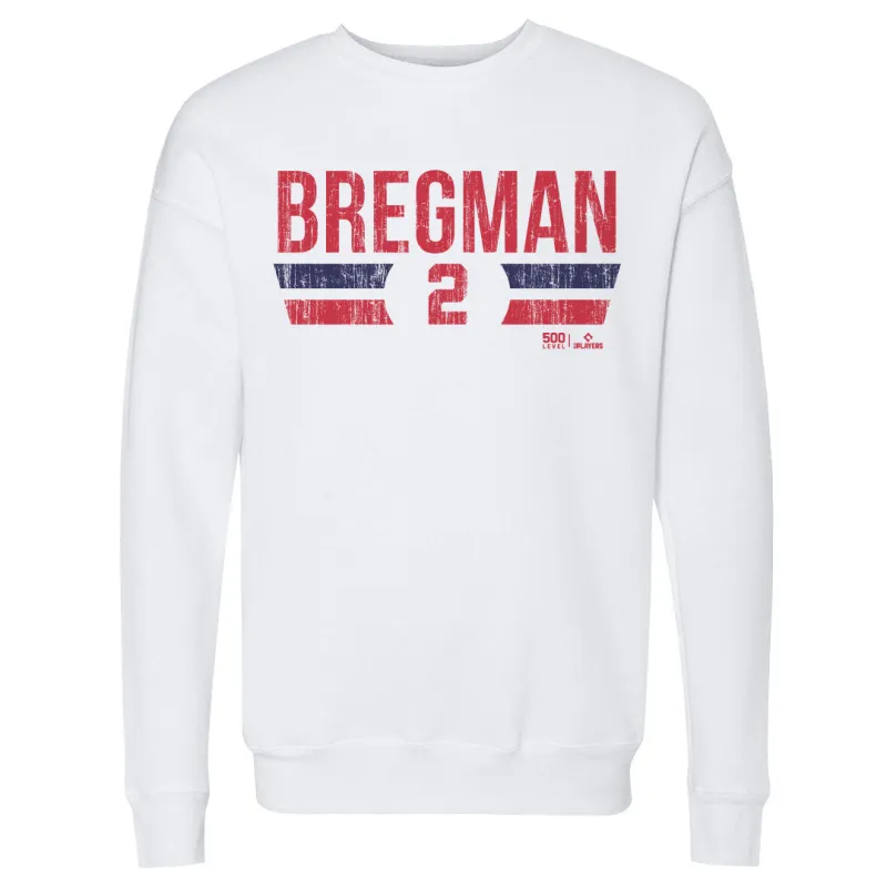 Alex Bregman Boston Font sold by 500 Level