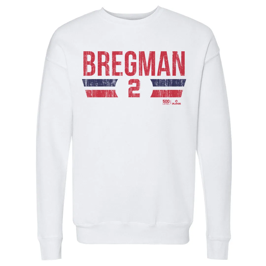 Alex Bregman Boston Font sold by 500 Level