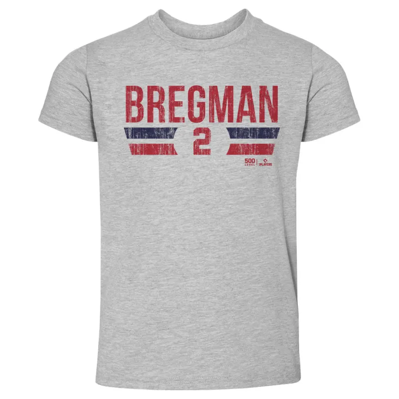 Alex Bregman Boston Font sold by 500 Level