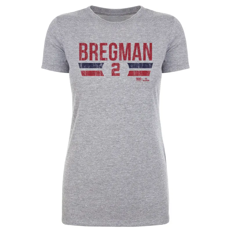 Alex Bregman Boston Font sold by 500 Level