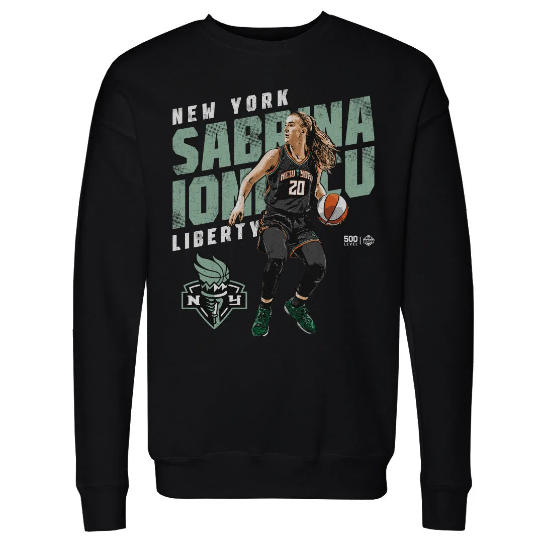 Sabrina Ionescu New York Liberty Slant WHT sold by 500 Level
