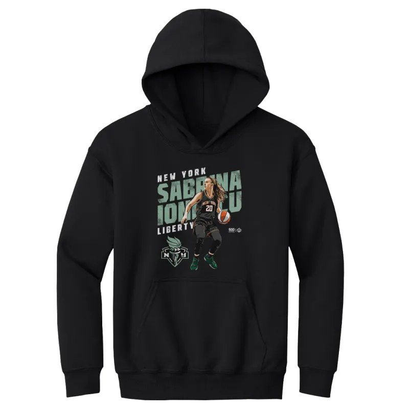 Sabrina Ionescu New York Liberty Slant WHT sold by 500 Level