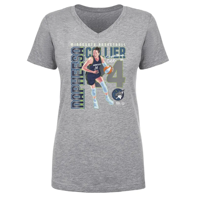 Napheesa Collier Minnesota Lynx Player Number WHT sold by 500 Level