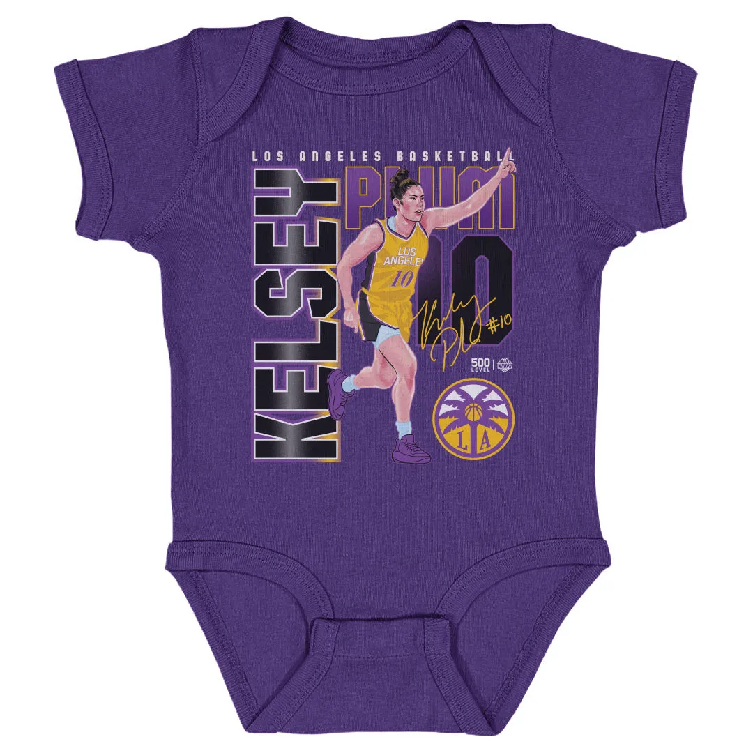 Kelsey Plum Los Angeles Sparks Player Number WHT sold by 500 Level product image thumbnail 2