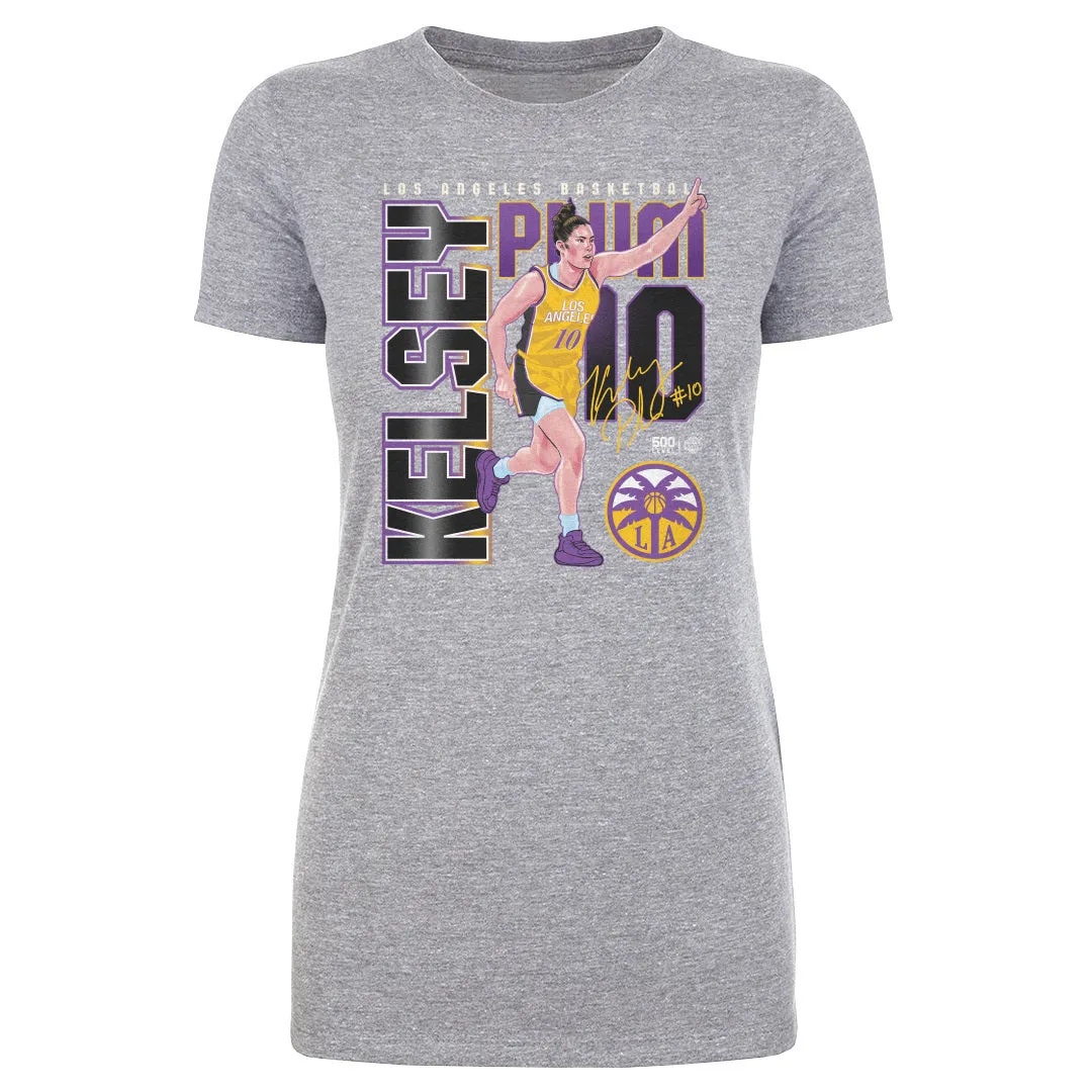 Kelsey Plum Los Angeles Sparks Player Number WHT sold by 500 Level product image thumbnail 2