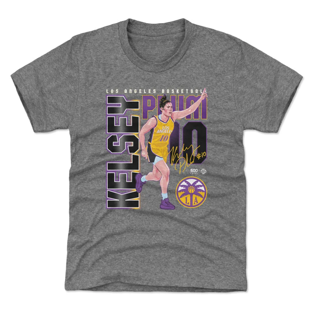 Kelsey Plum Los Angeles Sparks Player Number WHT sold by 500 Level product image thumbnail 2