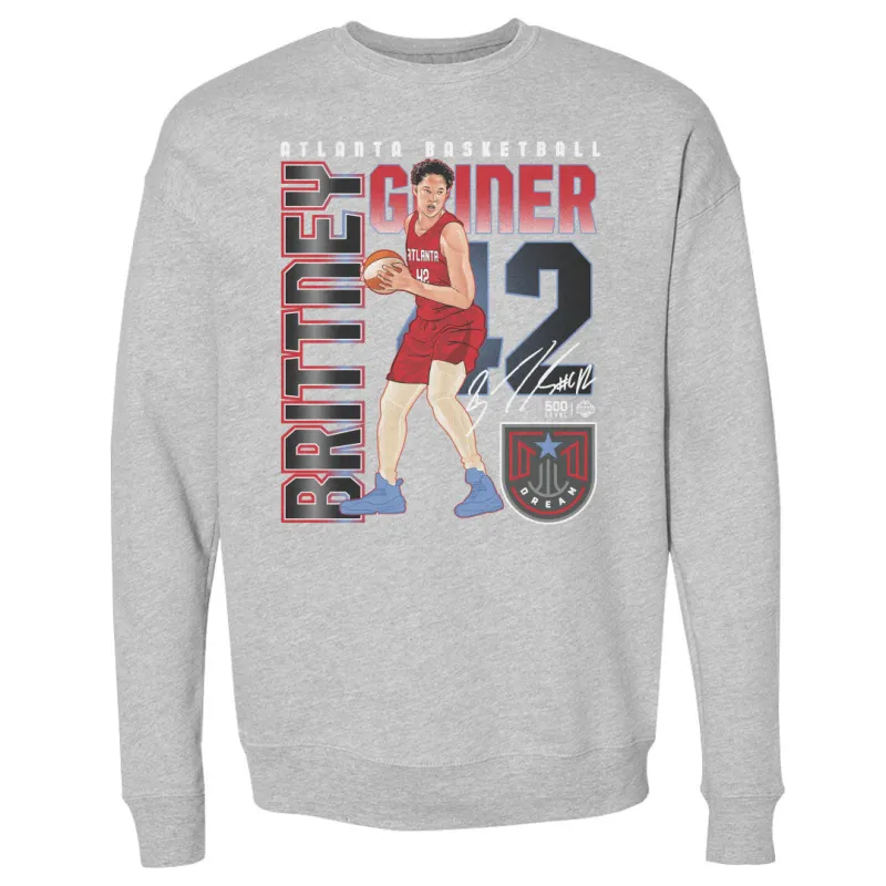 Brittney Griner Atlanta Dream Player Number WHT sold by 500 Level