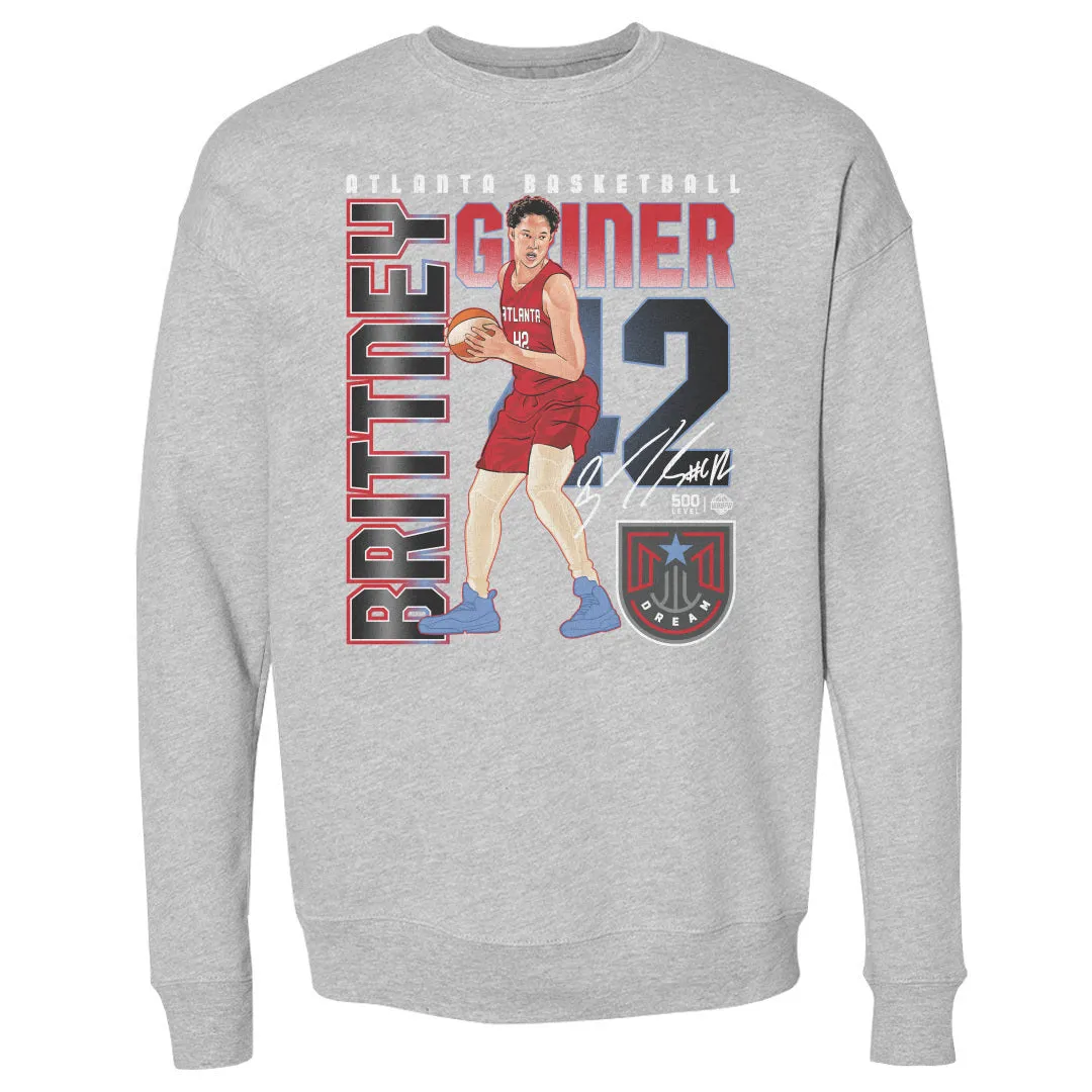 Brittney Griner Atlanta Dream Player Number WHT sold by 500 Level