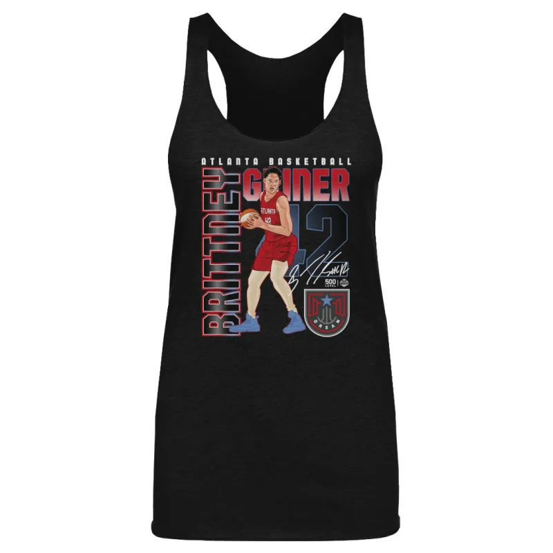 Brittney Griner Atlanta Dream Player Number WHT sold by 500 Level