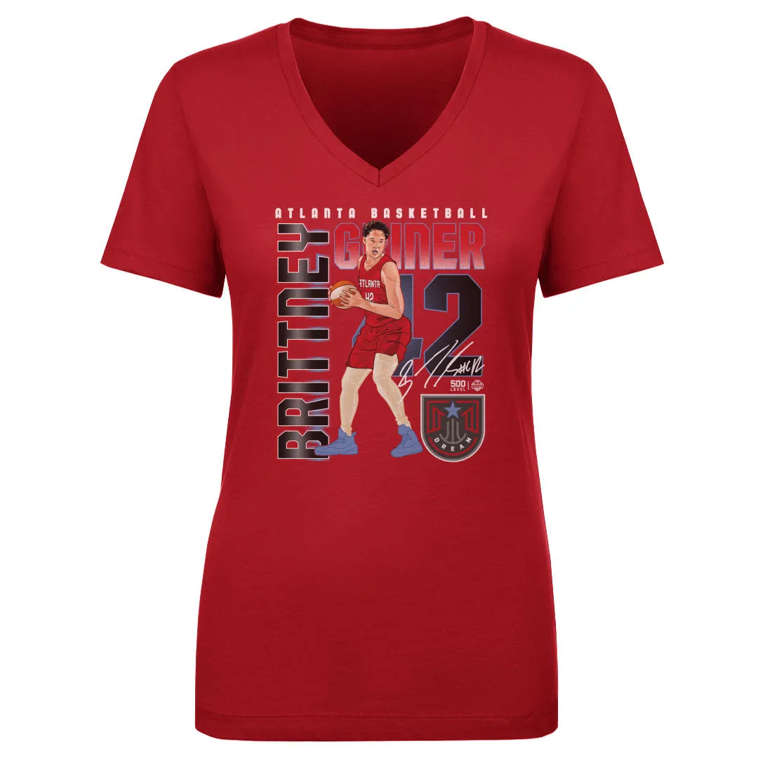 Brittney Griner Atlanta Dream Player Number WHT sold by 500 Level product image thumbnail 3