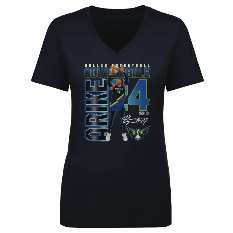 Arike Ogunbowale Dallas Wings Player Number WHT sold by 500 Level