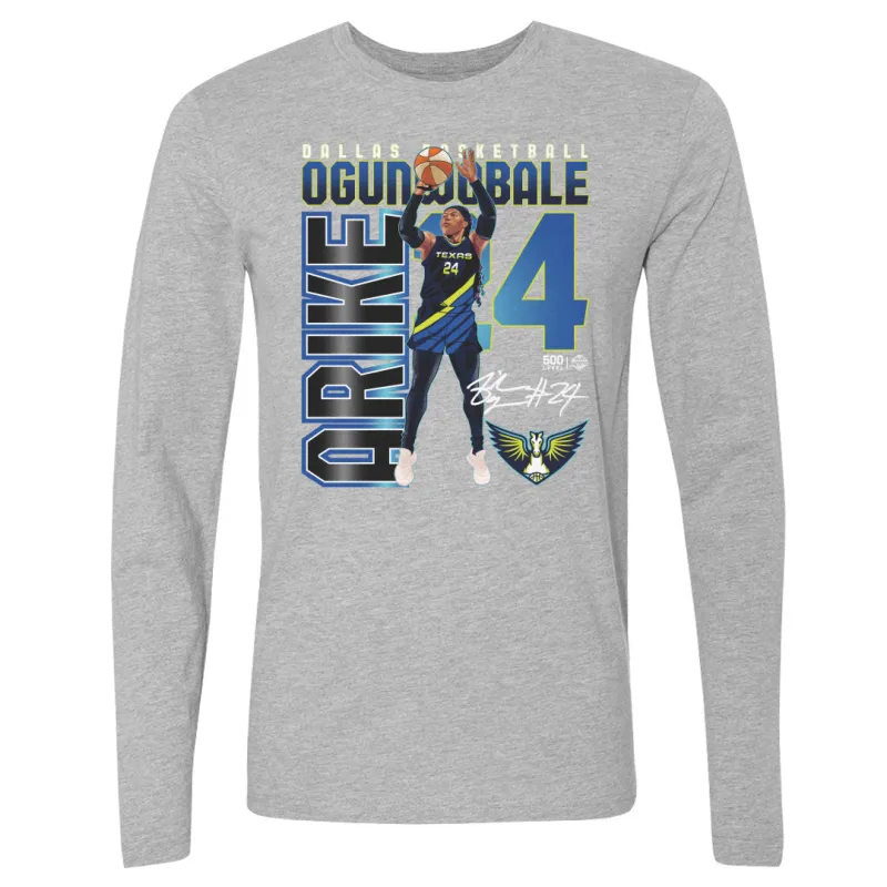 Arike Ogunbowale Dallas Wings Player Number WHT sold by 500 Level