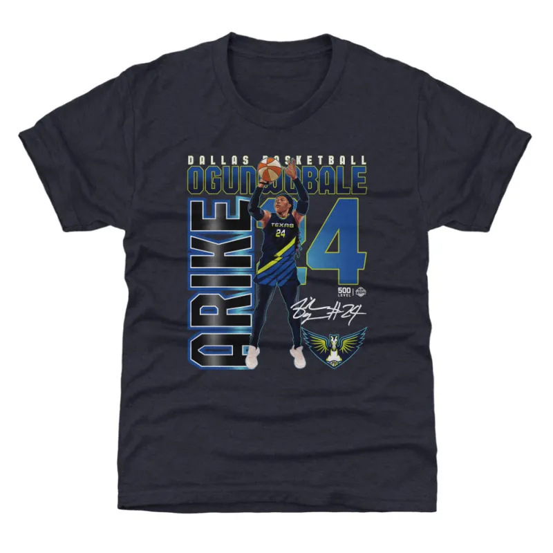 Arike Ogunbowale Dallas Wings Player Number WHT sold by 500 Level