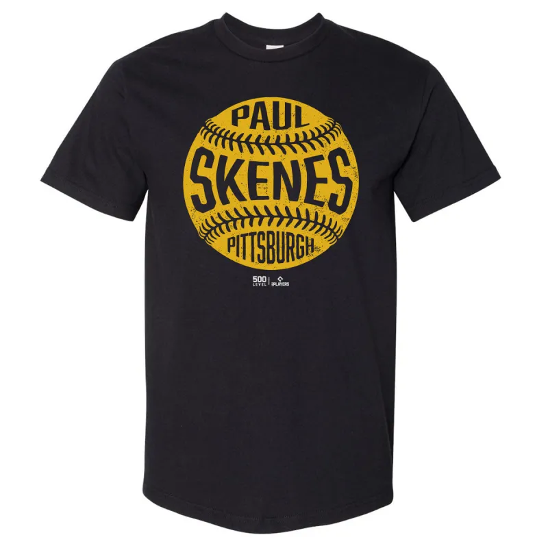 Paul Skenes Pittsburgh Vintage Baseball WHT sold by 500 Level