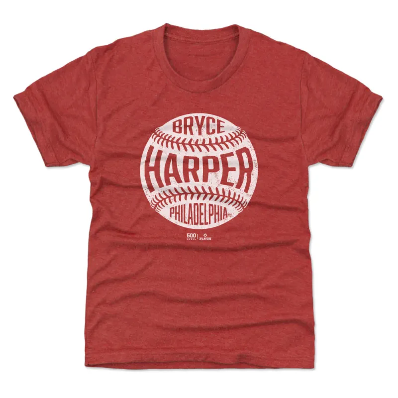 Bryce Harper Philadelphia Vintage Baseball WHT sold by 500 Level