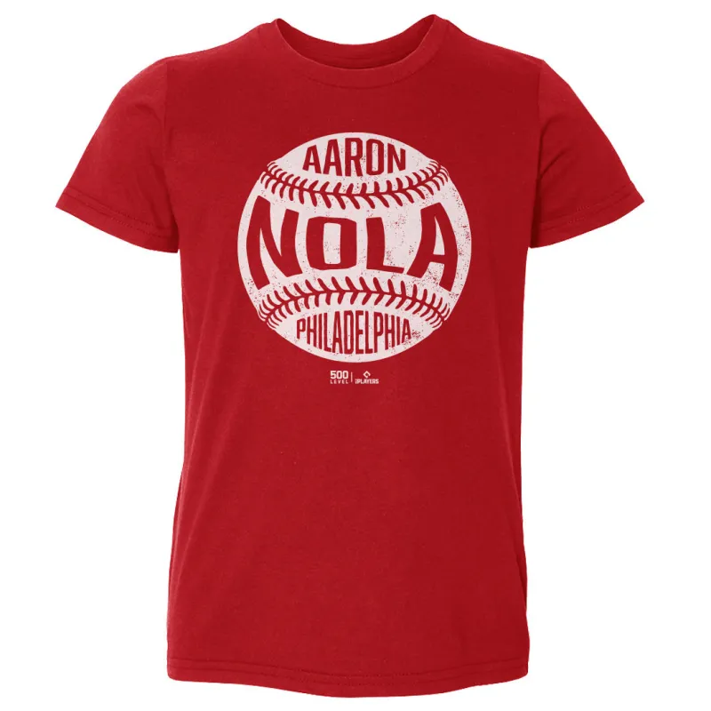 Aaron Nola Philadelphia Vintage Baseball WHT sold by 500 Level