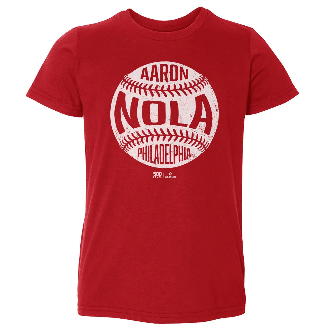 Aaron Nola Philadelphia Vintage Baseball WHT sold by 500 Level