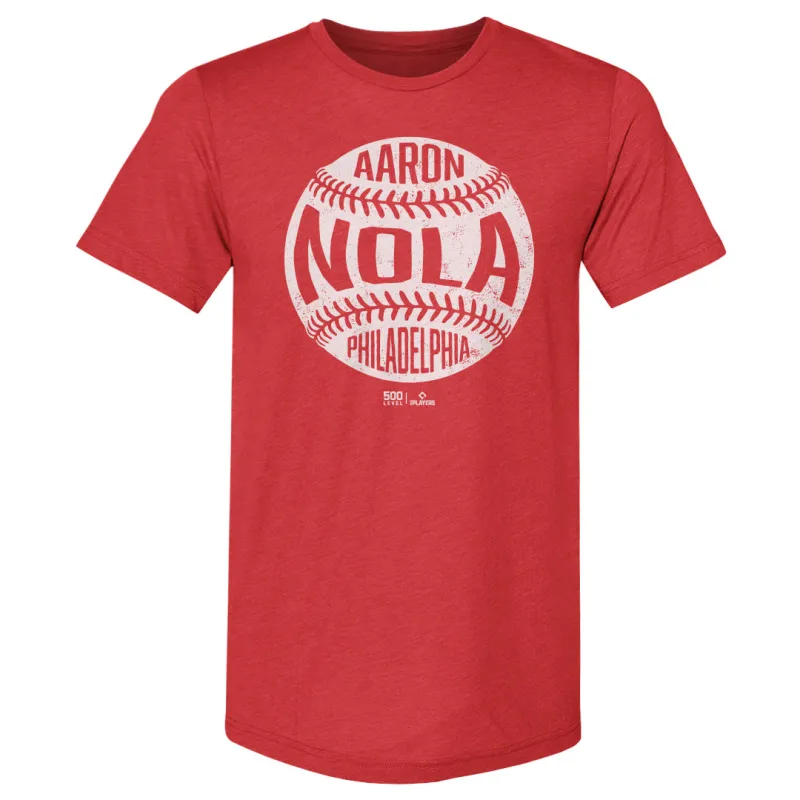 Aaron Nola Philadelphia Vintage Baseball WHT sold by 500 Level