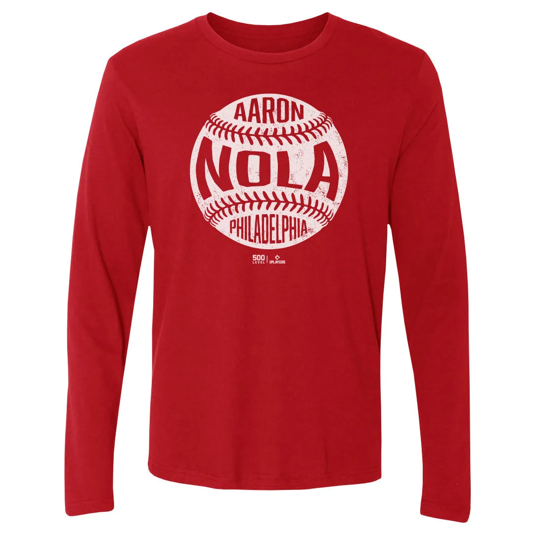 Aaron Nola Philadelphia Vintage Baseball WHT sold by 500 Level