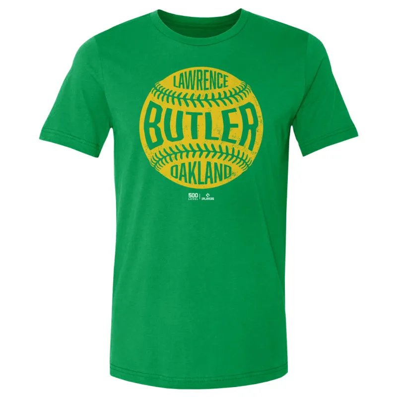 Lawrence Butler Oakland Vintage Baseball WHT sold by 500 Level