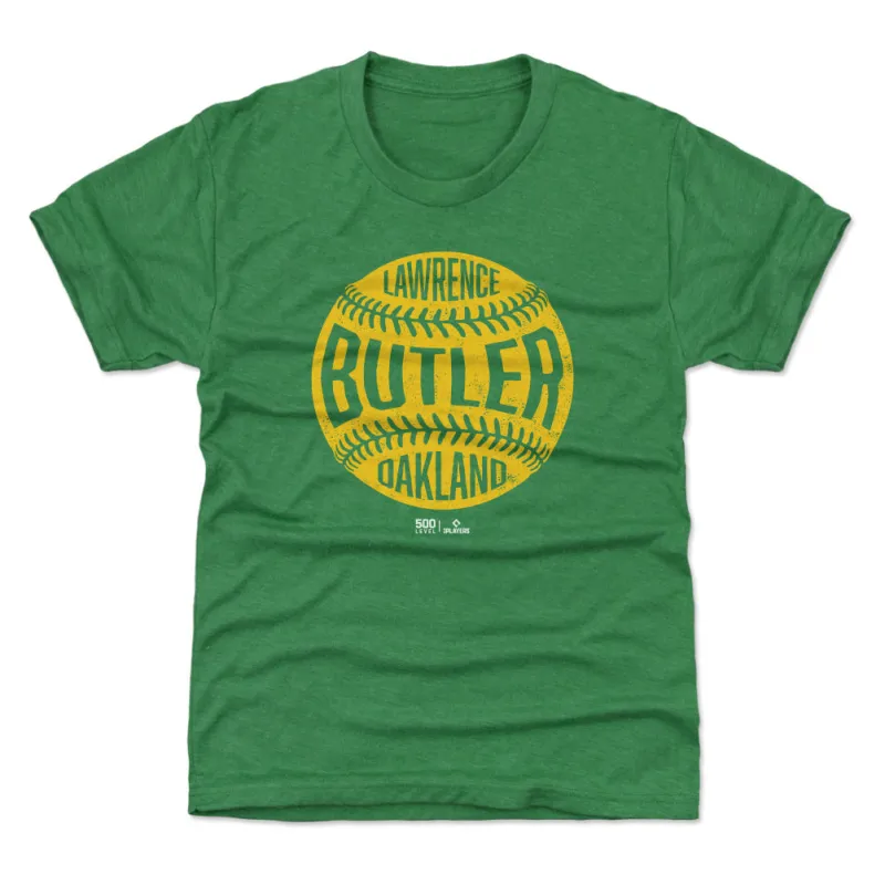 Lawrence Butler Oakland Vintage Baseball WHT sold by 500 Level