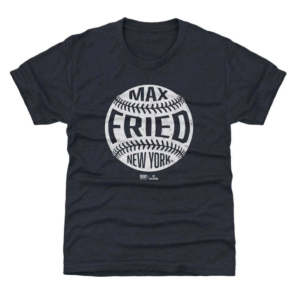 Max Fried New York Y Vintage Baseball WHT sold by 500 Level