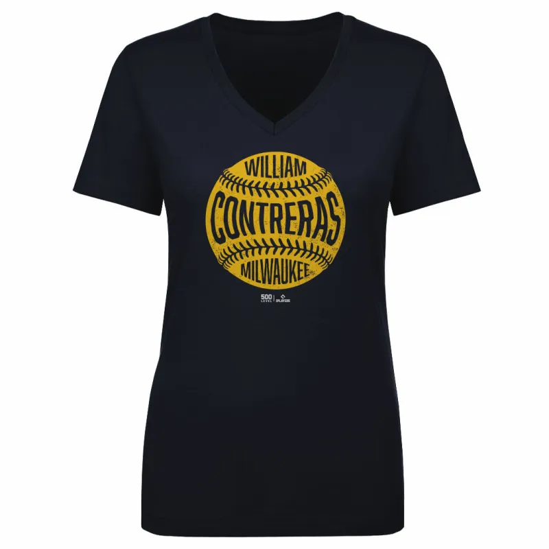 William Contreras Milwaukee Vintage Baseball WHT sold by 500 Level