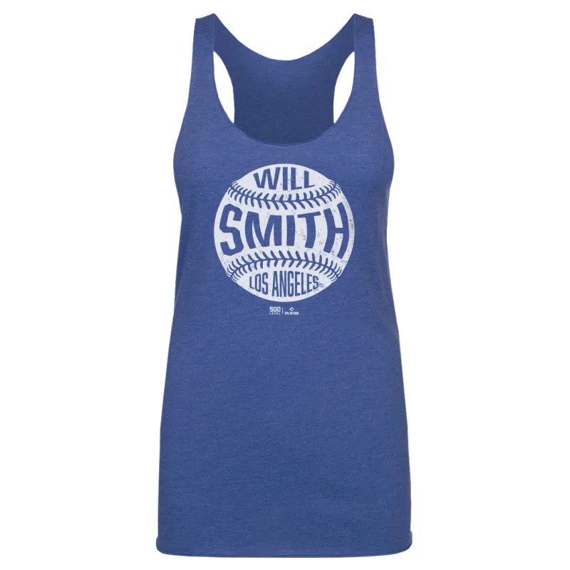 Will Smith Los Angeles D Vintage Baseball WHT sold by 500 Level