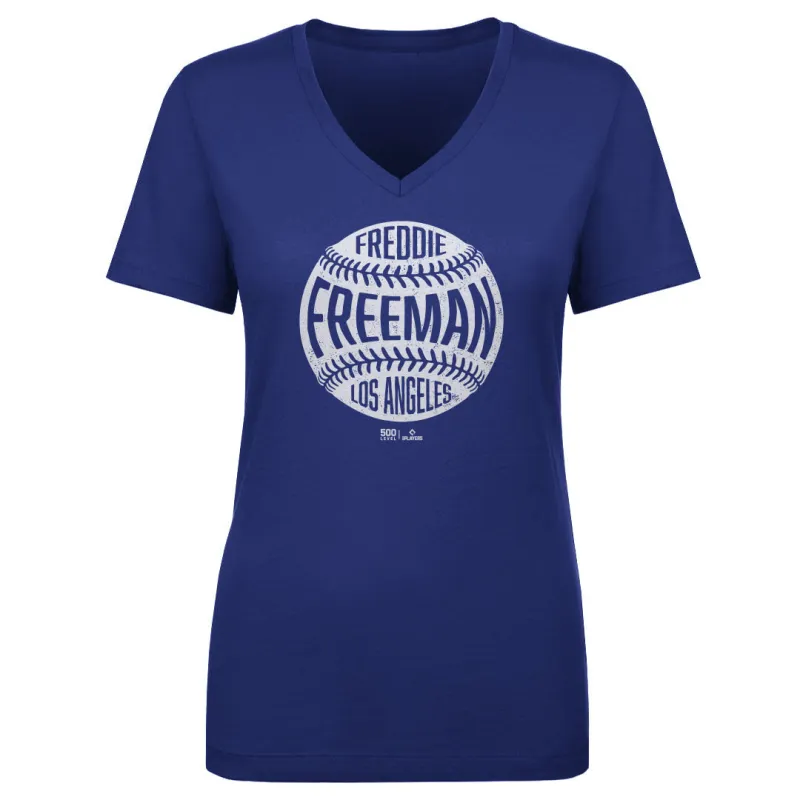 Freddie Freeman Los Angeles D Vintage Baseball WHT sold by 500 Level