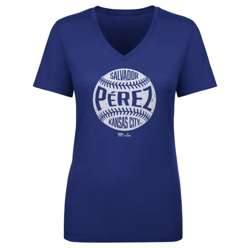 Salvador Perez Kansas City Vintage Baseball WHT sold by 500 Level