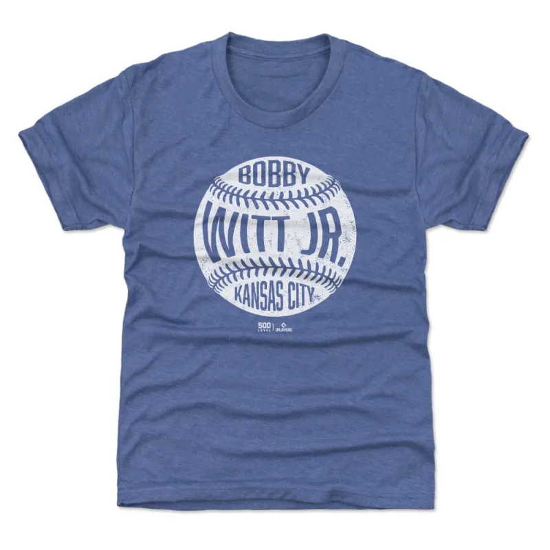 Bobby Witt Jr. Kansas City Vintage Baseball WHT sold by 500 Level