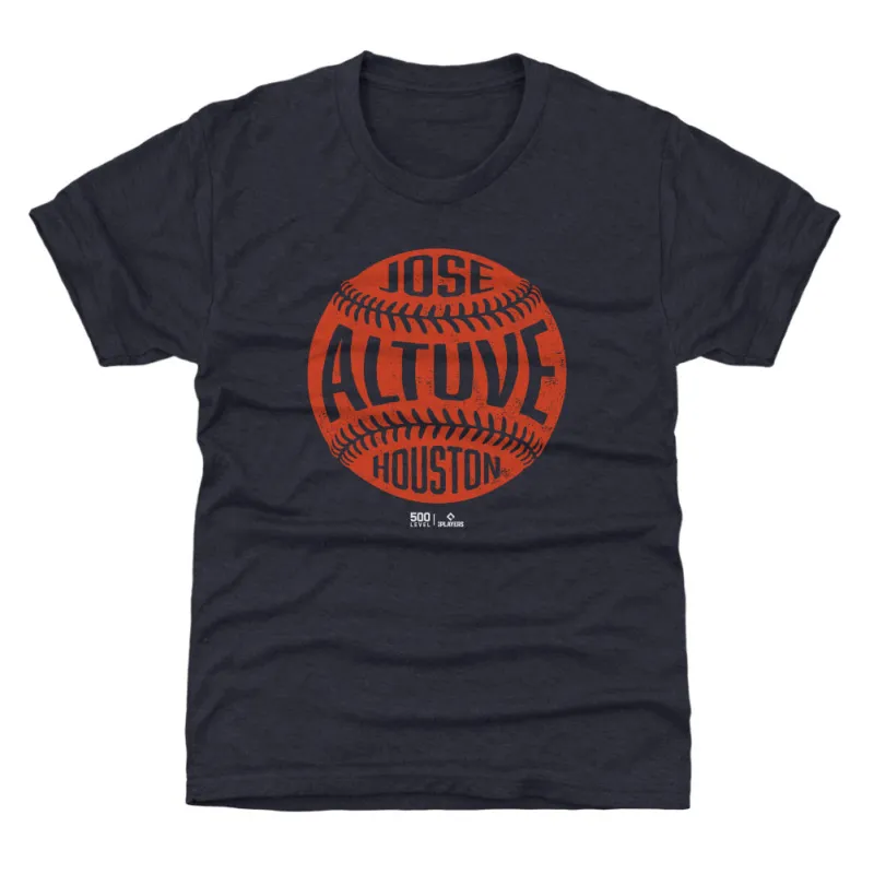 Jose Altuve Houston Vintage Baseball WHT sold by 500 Level