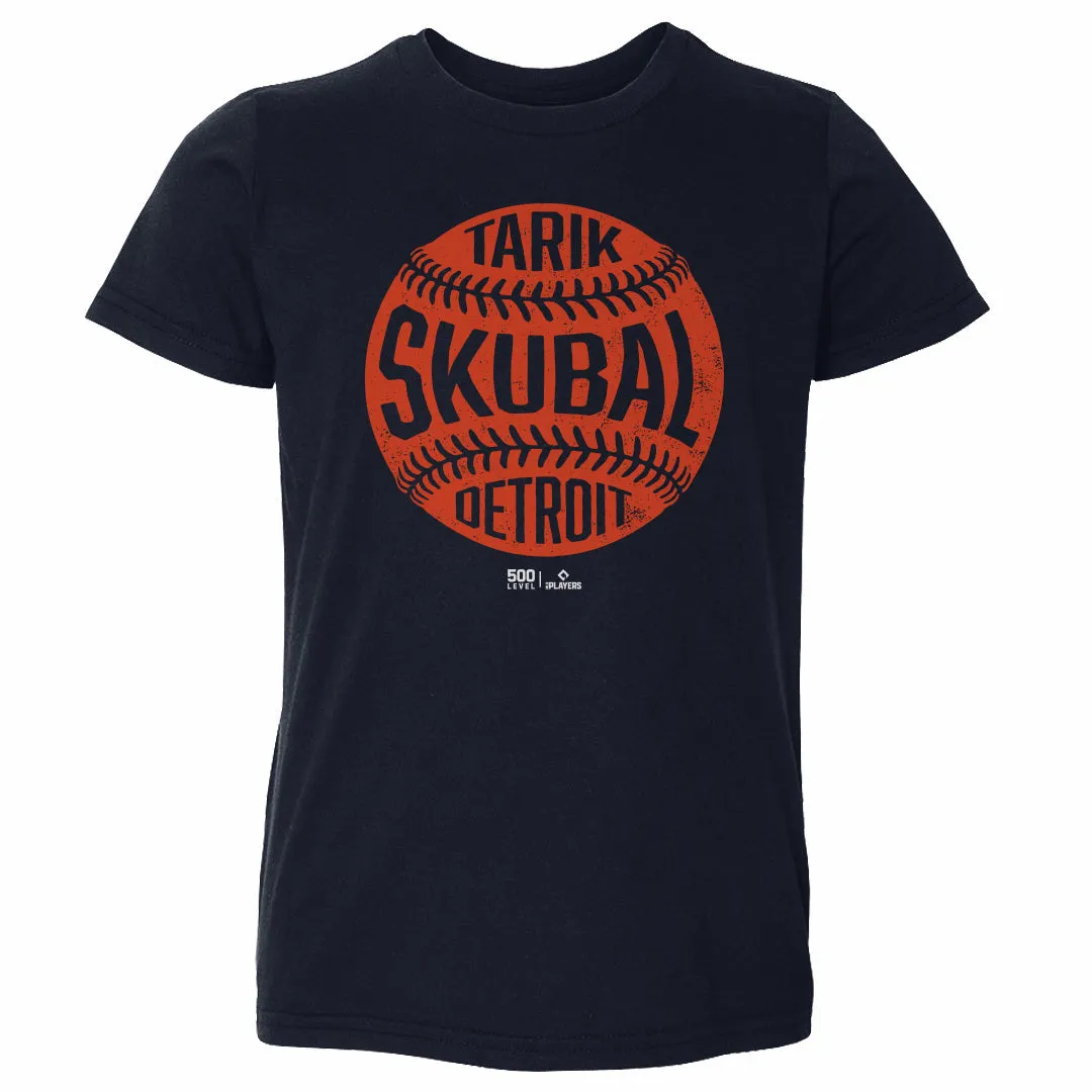 Tarik Skubal Detroit Vintage Baseball WHT sold by 500 Level