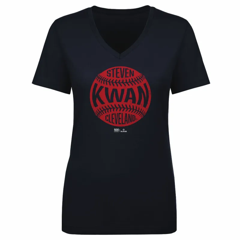 Steven Kwan Cleveland Vintage Baseball WHT sold by 500 Level